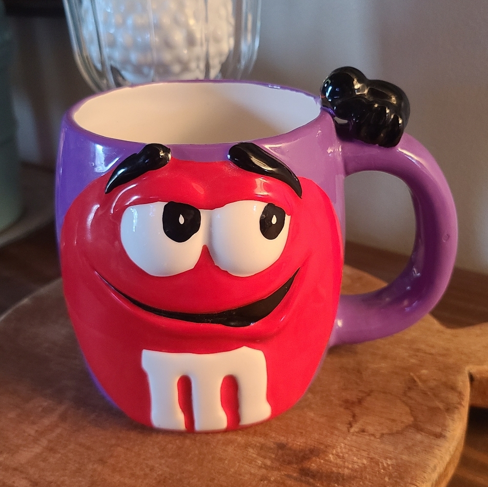 Galerie Y2K Purple and Red M&M Character Halloween Mug